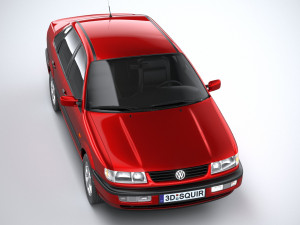 Volkswagen Passat B4 Sedan 3D Model