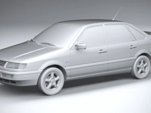 Volkswagen Passat B4 Sedan 3D Model