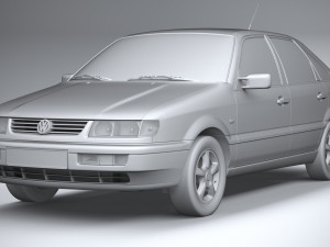 Volkswagen Passat B4 Sedan 3D Model