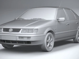 Volkswagen Passat B4 Sedan 3D Model