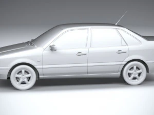 Volkswagen Passat B4 Sedan 3D Model