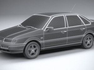 Volkswagen Passat B4 Sedan 3D Model