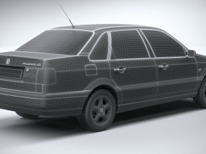Volkswagen Passat B4 Sedan 3D Model