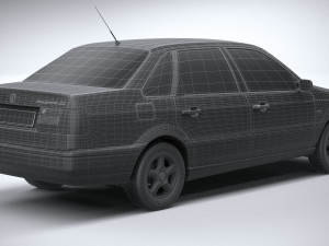 Volkswagen Passat B4 Sedan 3D Model