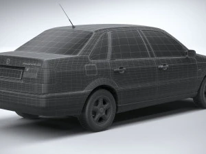 Volkswagen Passat B4 Sedan 3D Model