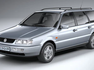 Volkswagen Passat B4 Variant 3D Model