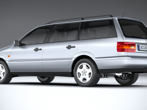 Volkswagen Passat B4 Variant 3Dモデル