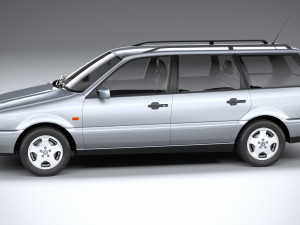 Volkswagen Passat B4 Variant 3Dモデル
