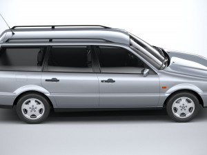 Volkswagen Passat B4 Variant 3Dモデル