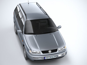 Volkswagen Passat B4 Variant 3Dモデル