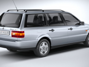 Volkswagen Passat B4 Variant 3Dモデル
