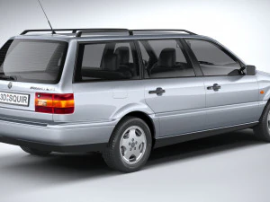 Volkswagen Passat B4 Variant 3D Model