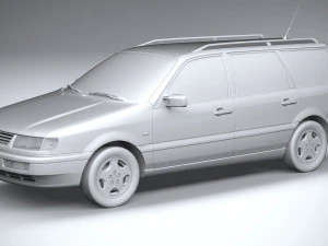 Volkswagen Passat B4 Variant 3D Model