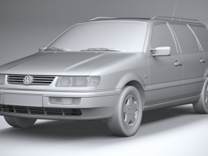 Volkswagen Passat B4 Variant 3Dモデル