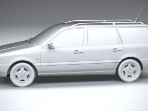 Volkswagen Passat B4 Variant 3Dモデル