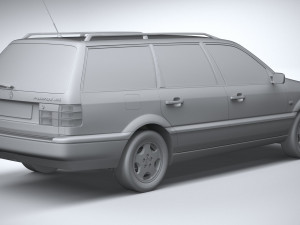 Volkswagen Passat B4 Variant 3Dモデル