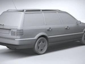 Volkswagen Passat B4 Variant 3D Model