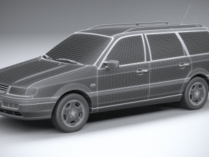Volkswagen Passat B4 Variant 3Dモデル