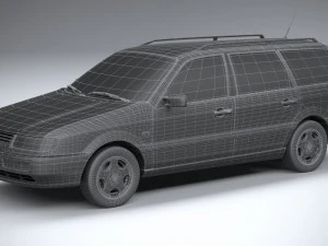 Volkswagen Passat B4 Variant 3D Model