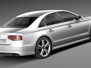 Audi S8 2013 Modelo 3D
