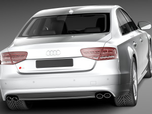 Audi S8 2013 Modelo 3D