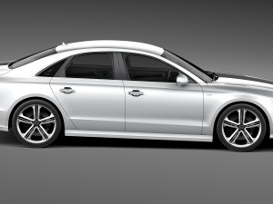 Audi S8 2013 Modelo 3D