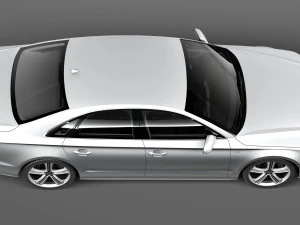 Ауди С8 2013 г. 3D Модель