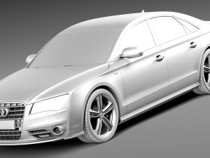 Audi S8 2013 Modelo 3D