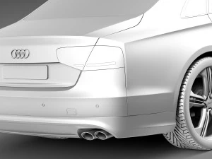 Ауди С8 2013 г. 3D Модель