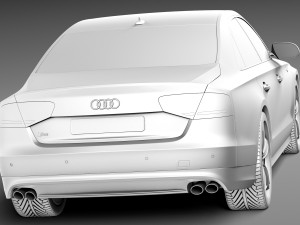 Audi S8 2013 Modelo 3D