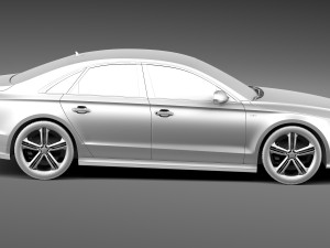 Audi S8 2013 Modelo 3D