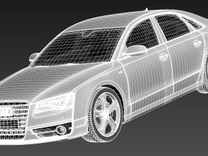 Audi S8 2013 Modelo 3D