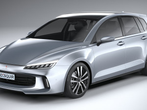 Generic Hatchback v1 2022 3D 모델