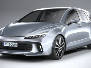 Hatchback gen&eacute;rico v1 2022 Modelo 3D