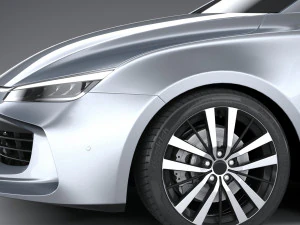 Hatchback gen&eacute;rico v1 2022 Modelo 3D