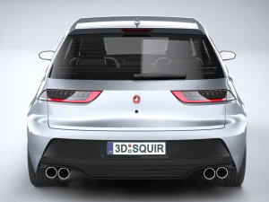 Hatchback gen&eacute;rico v1 2022 Modelo 3D