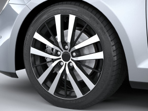 Generic Hatchback v1 2022 3D 모델