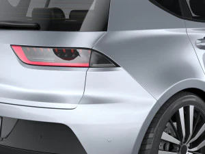 Hatchback gen&eacute;rico v1 2022 Modelo 3D