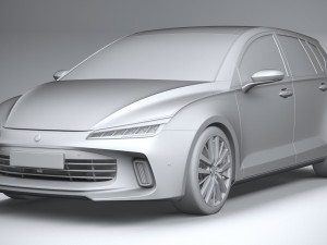 Generic Hatchback v1 2022 3D 모델