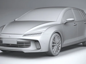 Hatchback gen&eacute;rico v1 2022 Modelo 3D