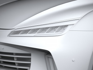 Generic Hatchback v1 2022 3D 모델