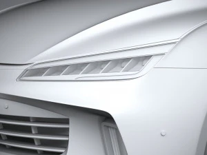 Hatchback gen&eacute;rico v1 2022 Modelo 3D