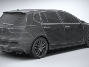 Generic Hatchback v1 2022 3D 모델