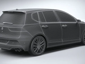 Hatchback gen&eacute;rico v1 2022 Modelo 3D