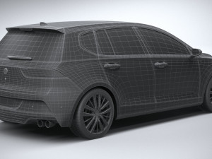 Generic Hatchback v1 2022 3D 모델