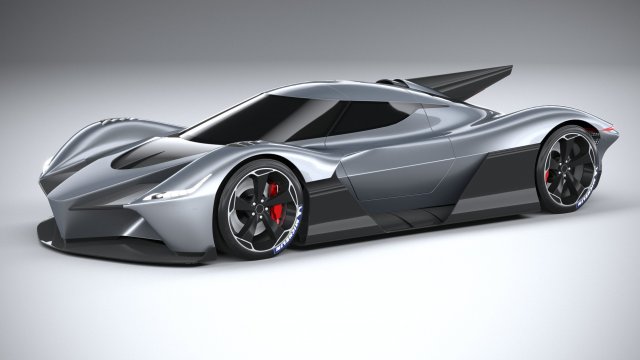 Generic Hypercar 2025 Modello 3D .c4d .max .obj .3ds .fbx .stl .blend 