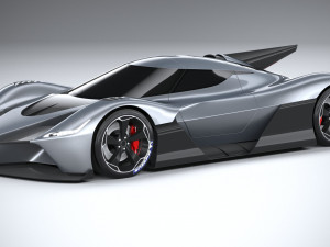 Generic Hypercar 2025 3D Model