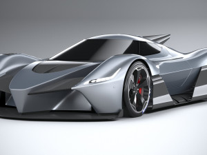 Generic Hypercar 2025 Modello 3D