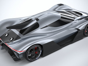 Generic Hypercar 2025 Modello 3D