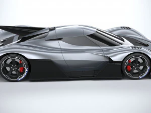 Hipercarro Gen&eacute;rico 2025 Modelo 3D